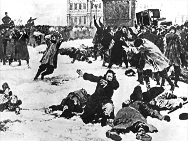 4) O domingo sangrento