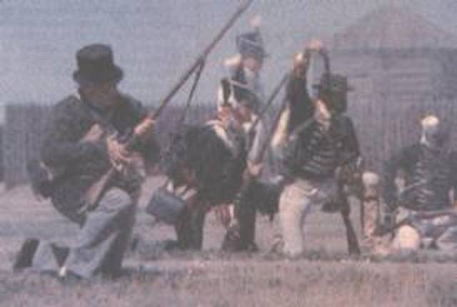 U.S. troops capture Fort George; British troops retreat toward Burlington.