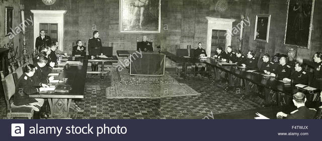 Fascist Grand Council Disposes Mussolini