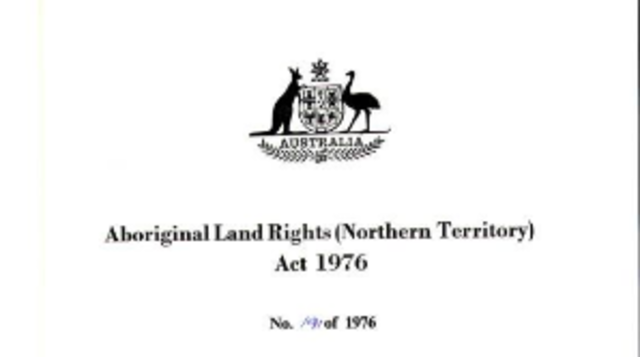 Northern Territory Land Rights Act