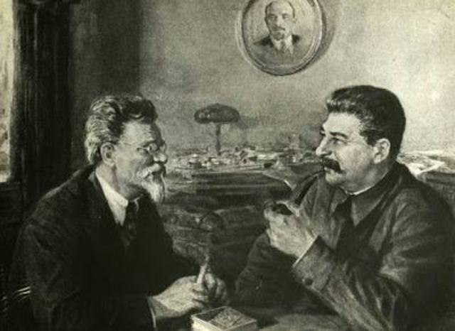 Disputas pelo poder entre Stalin e Trotsky
