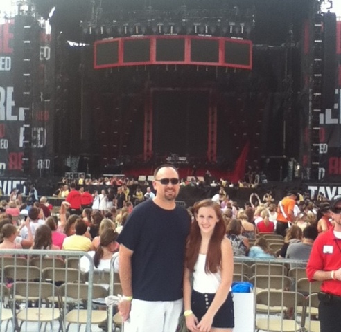 My Dad Taking Me to The Red Tour