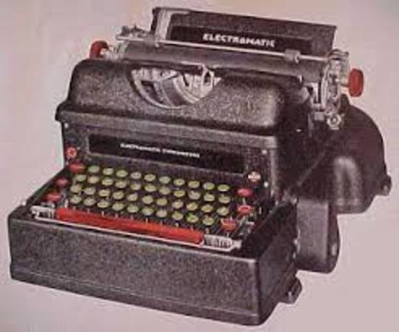 Maquina de escribir electrica