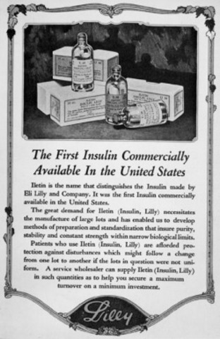 Insulin is Manufactured Commercially
