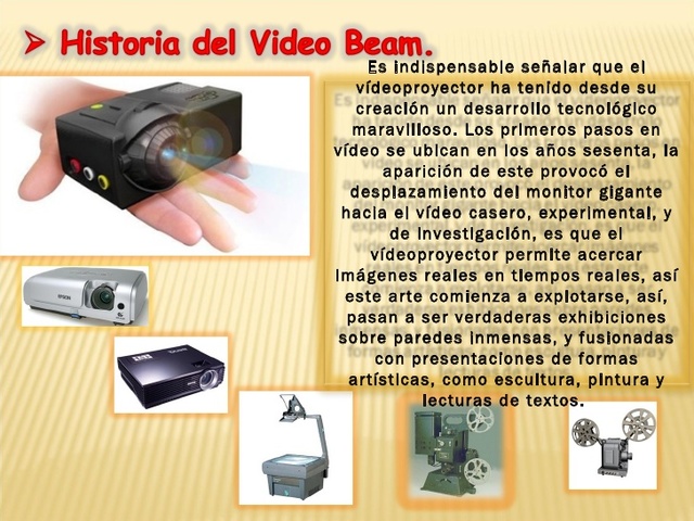EL VIDEO BEAM
