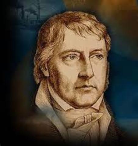 Georg Wilhelm Friedrich Hegel (1770–1831)