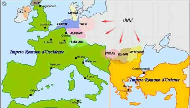 Divisione dell’impero romano