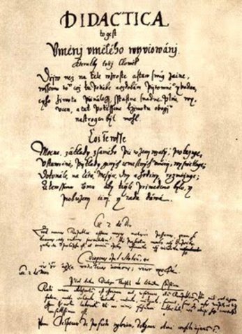 Centrala didaktiska grunder i Didactica Magna - Comenius 1632 BC
