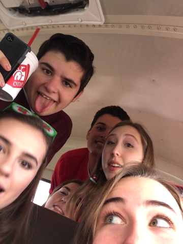 I joined the Madrigals at the High School!