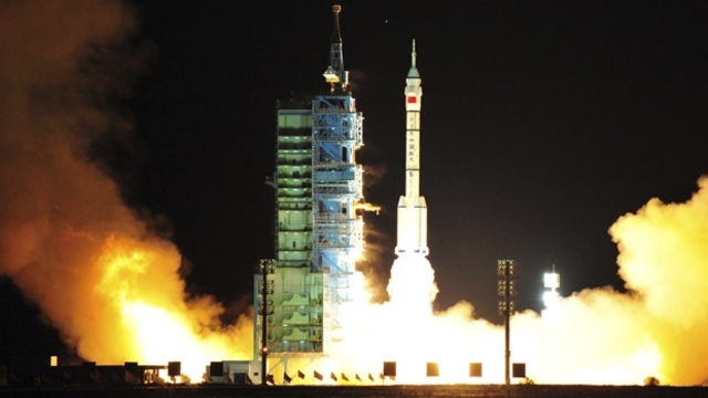China launches Shenzhou