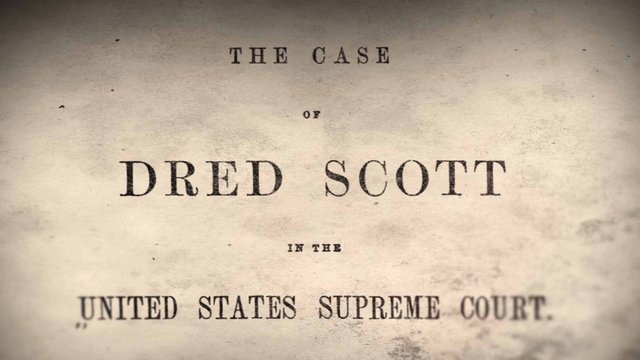 Dred Scott Supreme Court Decision