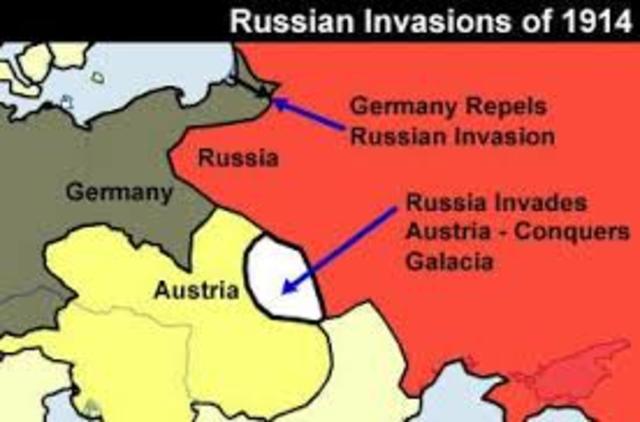 Germany's first Invasion