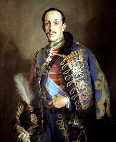 Empezo el reinado de Alfonso XIII de Borbón