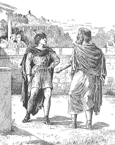 Malcolm puts Macduff through the ringer