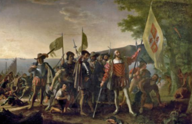 Columbus Reaches West Indies