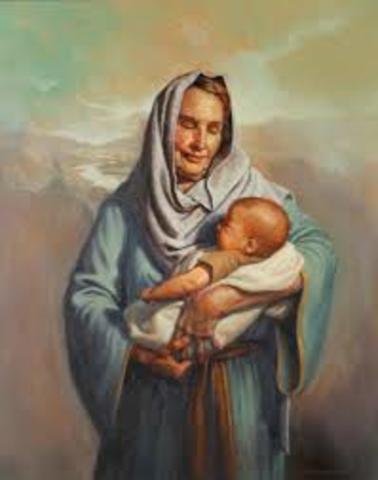 Sarah gives birth to Isaac