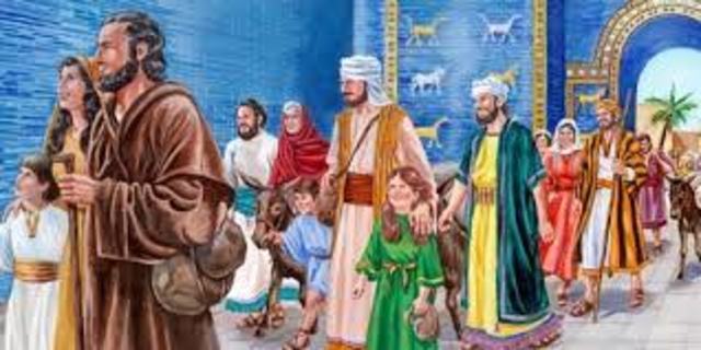 Persians allow Jews to return to Judah