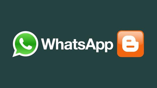 BLOGGER - WHATSAPP