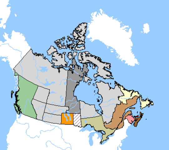 Provinces, Territories, Districts and British Possessions, 1886