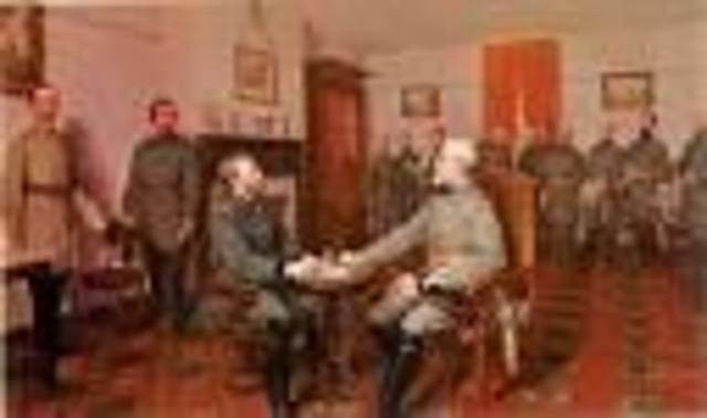 Lee's Surrender at Appomattox Court House