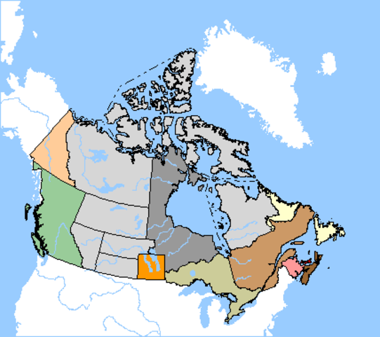 Provinces, Territories, Districts and British Possessions, 1898
