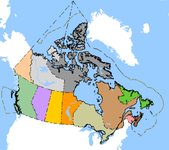 Provinces and Territories, 1999