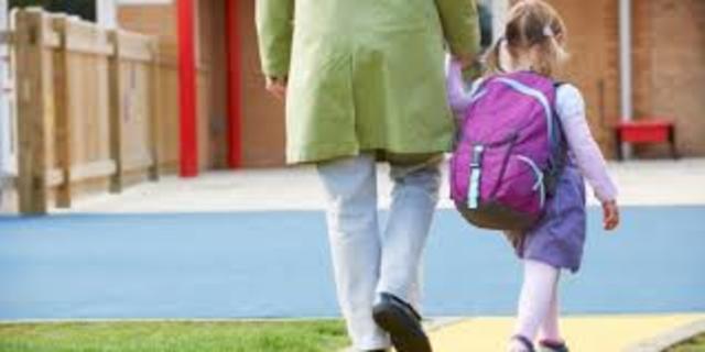 First Child Starts School