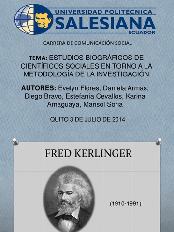 Fred Kerlinger