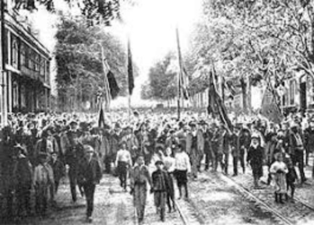 Manifestaciones de apoyo a los Aliados por parte de los portugueses