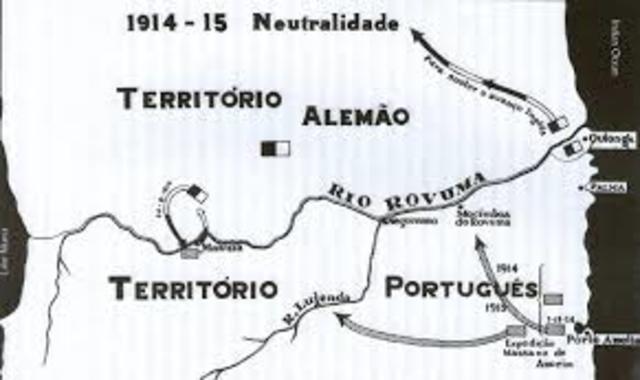 Refuerzo de las guarniciones de Angola y Mozambique