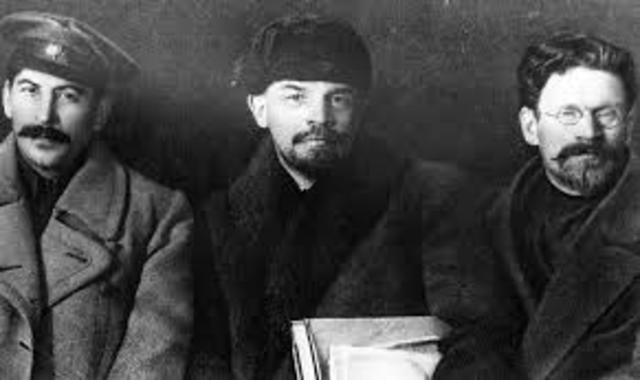 Disputa Trostky e Stalin