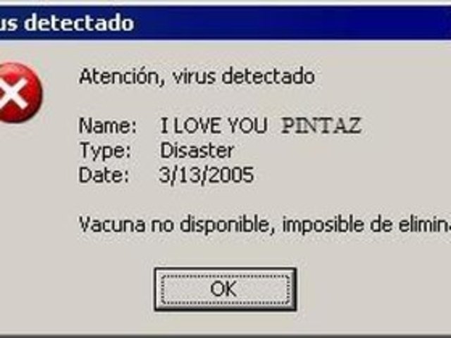El primer virus.