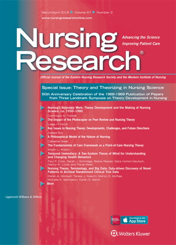 Primer número de Clinical Nursing Research