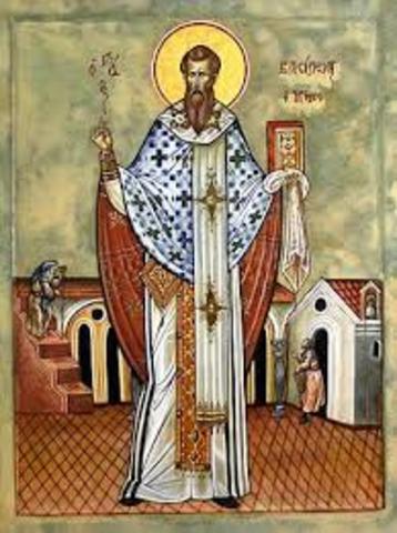 Intento de persuasión de San Bacilio