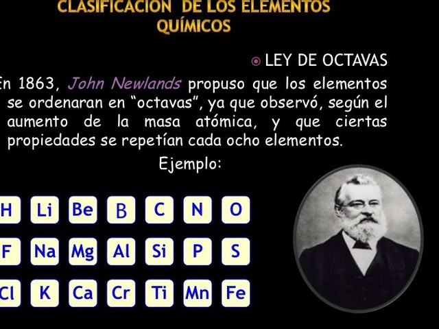 Clasificación según Newlands
