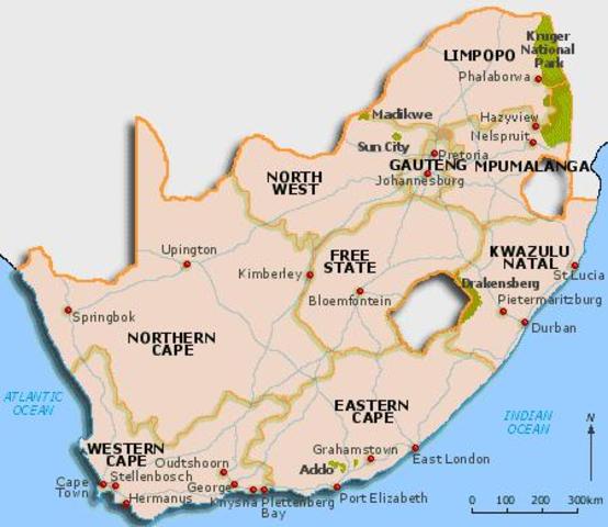 Union of South Africa.