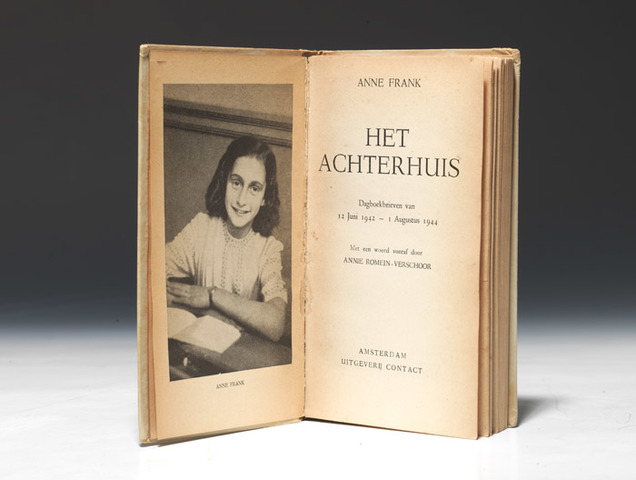 First 1,500 copies of diary published in Amsterdam