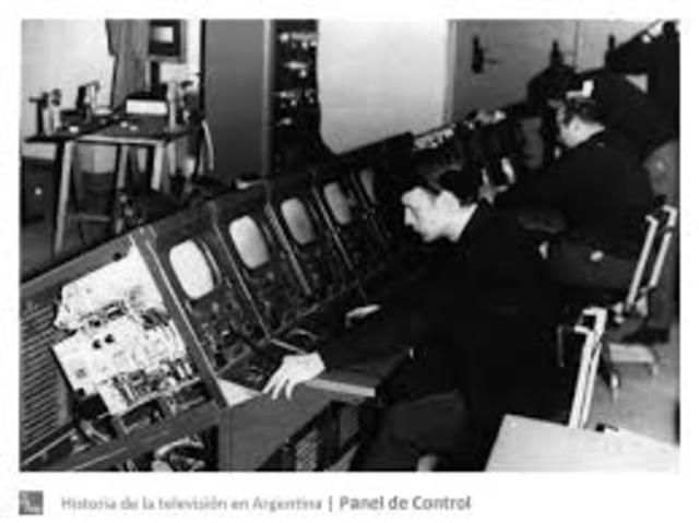 Primeras transmisiones de televisión