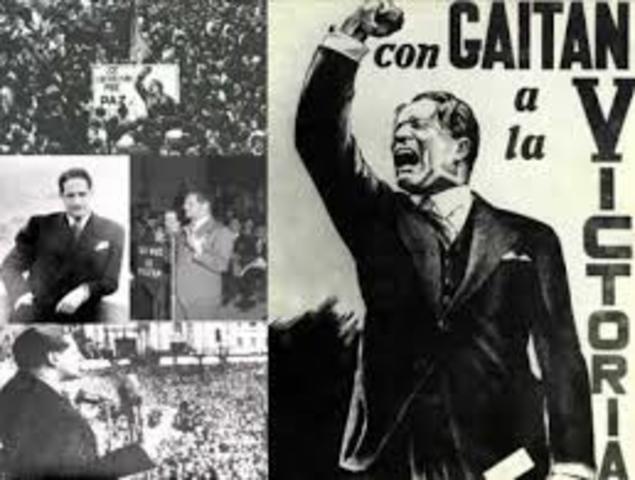 Lanzamiento de su candidatura a la presidencia de la  República de Colombia