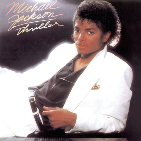 Su álbum "Thriller" gana un récord de ocho premios Grammy y se convierte en el disco con mayores ventas de todos los tiempos. Además del sencillo "Thriller", contiene las canciones "Billie Jean" y "Beat It."