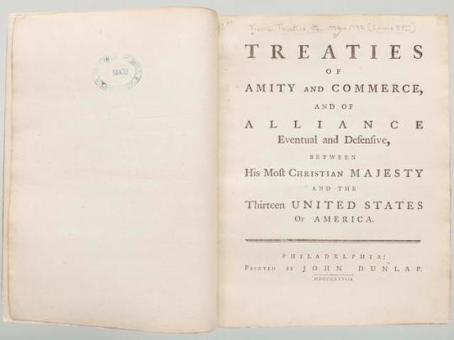 Treaty of Amity and Commerce / Treaty of Alliance