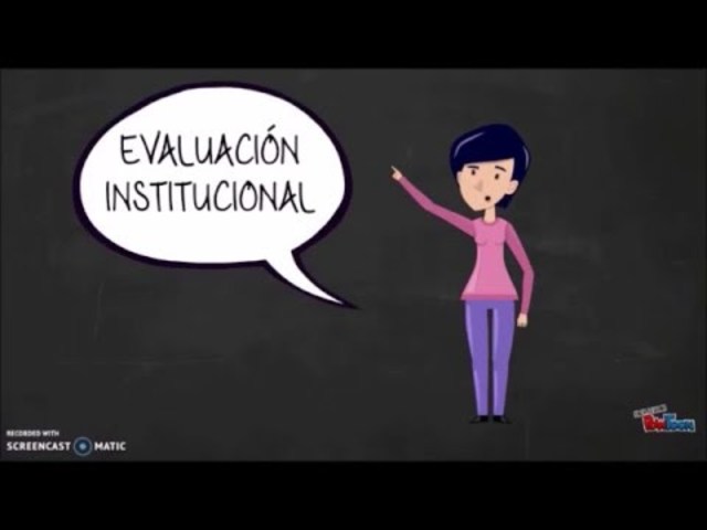 EVALUACIÓN INSTITUCIONAL EN UNIVERSIDADES