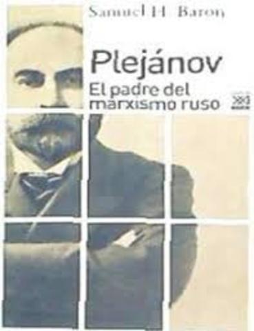 Materialismo dialéctico ruso soviético: G.V. Plèkhanov (1856-1918).
