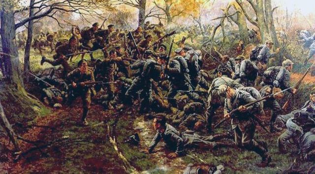 Primera Batalla de Ypres.