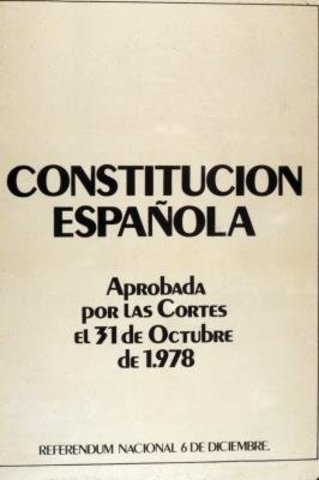 La constitución Española