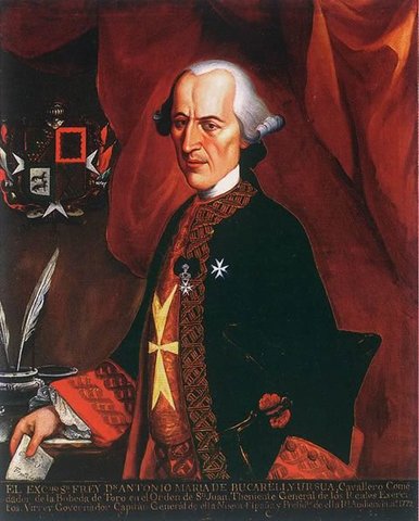 VIRREY ANTONIO MARÍA BUCARELI