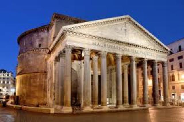 costruzione del Pantheon