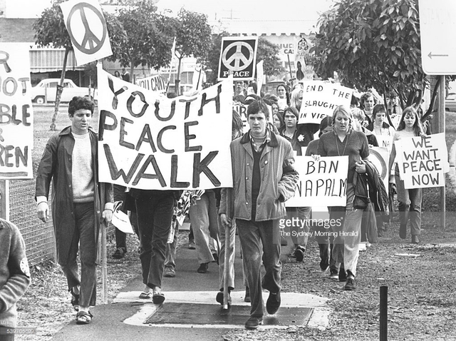 Protestas contra la guerra Vietnam