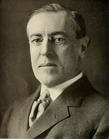 Woodrow Wilson Asks for a Declaration of War Against Germany