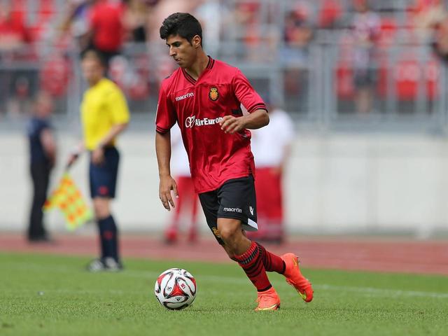 Primer gol con el Mallorca